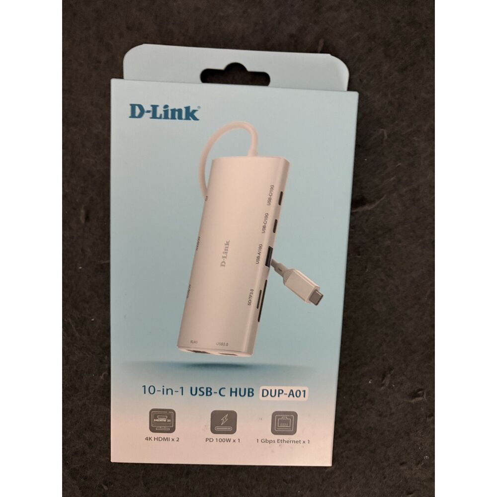 D-link 10 in 1 USB- C Hub DUP-A01